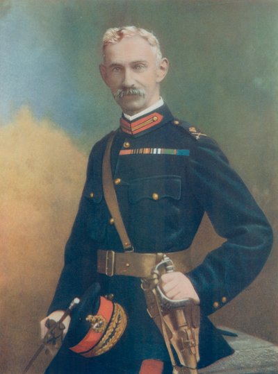 Generalmajor G. Barton. Leder den sjette infanteribrigade af English Photographer