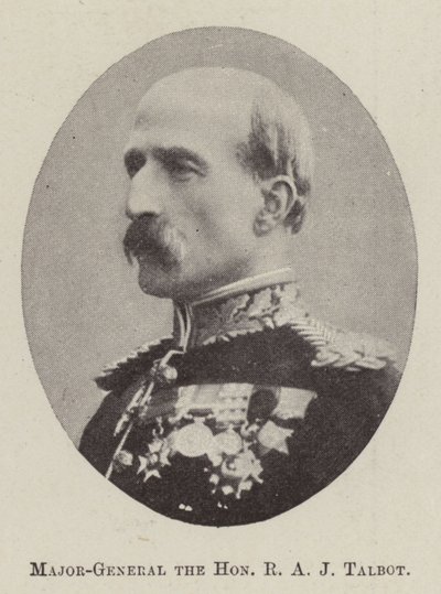 Generalmajor den ærede R A J Talbot af English Photographer