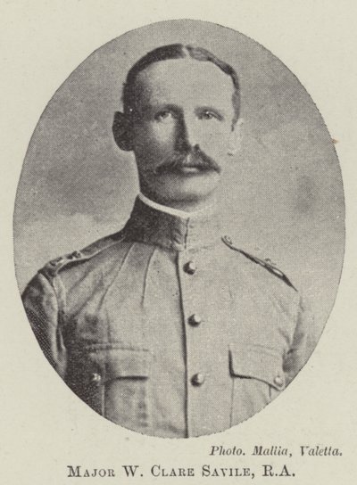 Major W Clare Savile, RA af English Photographer