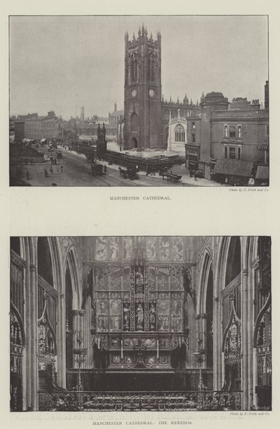 Manchester katedral af English Photographer