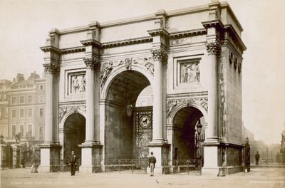 Marble Arch, Oxford Street, London af English Photographer