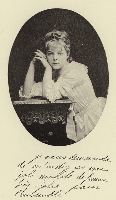 Marie Bashkirtseff af English Photographer
