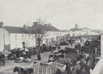 Markedsdag i Abbeyleix af English Photographer