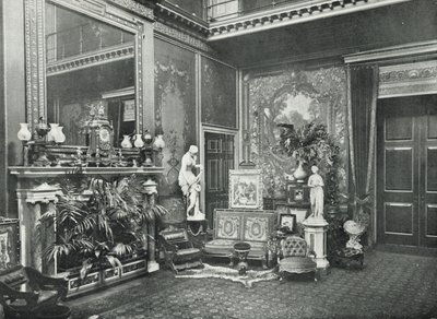 Marlborough House, indgangshallen (s/h foto) af English Photographer