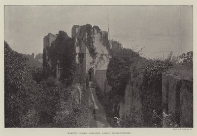 Martins Tower, Chepstow Castle, Monmouthshire af English Photographer
