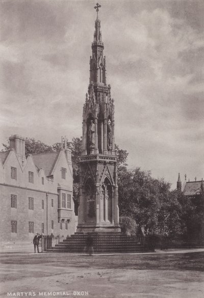 Martyrs Memorial, Oxon af English Photographer