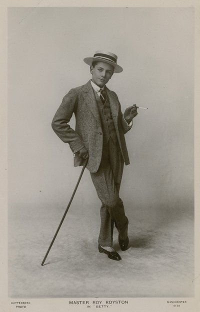 Mester Roy Royston, i Betty af English Photographer