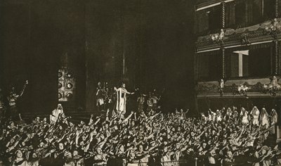 Max Reinhardts Oedipus Rex med John Martin-Harvey i 1912 af English Photographer