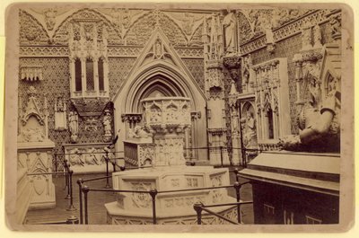 Medieval Court, Crystal Palace, Sydenham, London af English Photographer