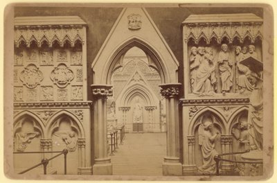 Medieval Court, Crystal Palace, Sydenham, London af English Photographer