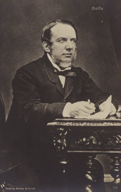 Michael William Balfe, irsk komponist (1808-1870) af English Photographer