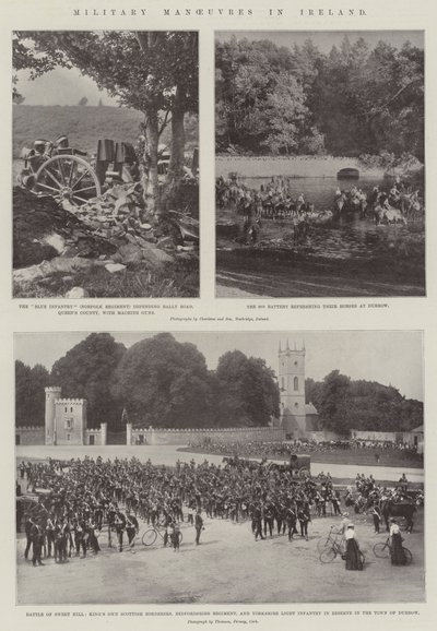 Militære manøvrer i Irland af English Photographer