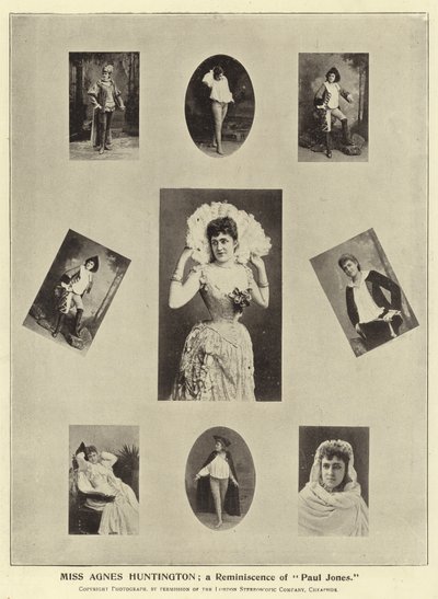 Frøken Agnes Huntington; en reminiscens af Paul Jones af English Photographer