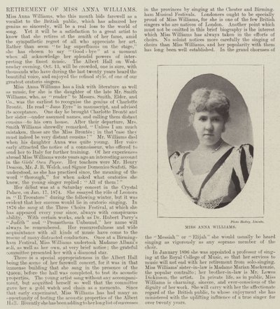 Frøken Anna Williams af English Photographer