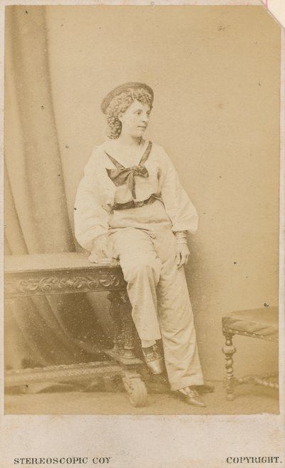 Frøken Collinson af English Photographer
