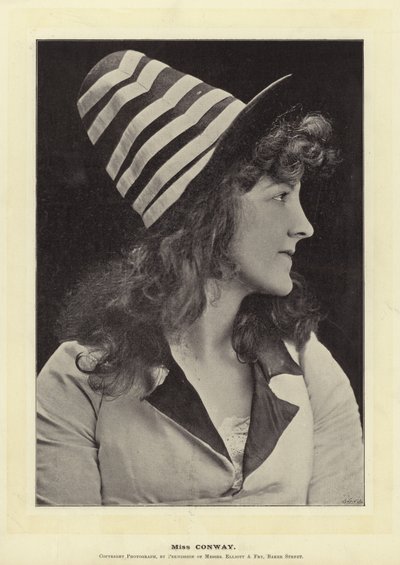 Frøken Conway af English Photographer