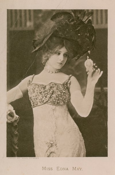 Miss Edna May, fotografi af English Photographer