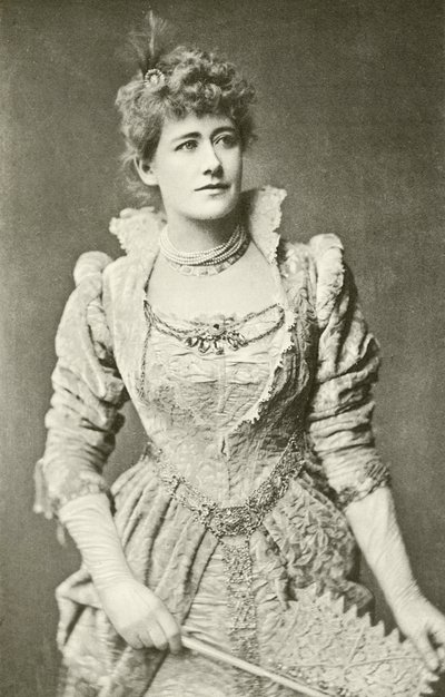 Miss Ellen Terry som Beatrice (dybtryk) af English Photographer