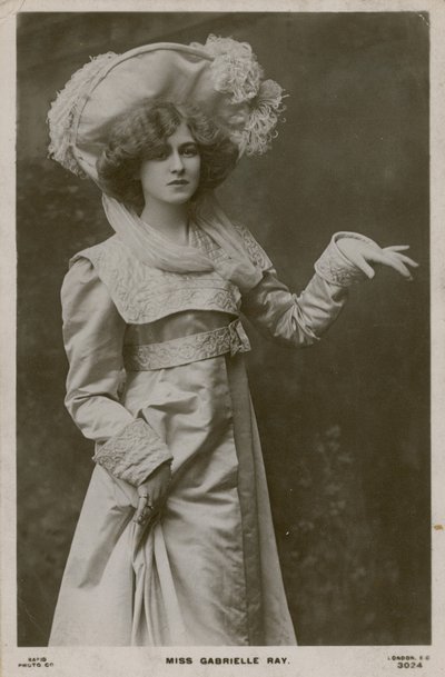 Frøken Gabrielle Ray af English Photographer