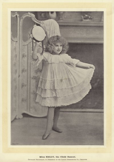 Miss Kelly, børnedanserinden af English Photographer