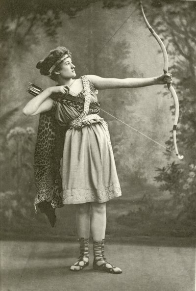 Miss Marion Gray som Hippolyta (dybtryk) af English Photographer