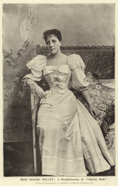 Miss Maude Millet: A Reminiscence of Liberty Hall af English Photographer