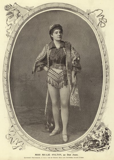 Miss Millie Hylton, som Don Juan af English Photographer
