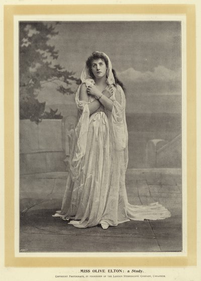 Miss Olive Elton: en undersøgelse af English Photographer