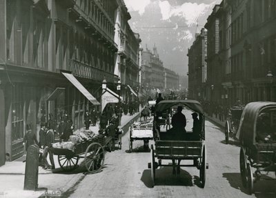 Moorgate Street, London af English Photographer