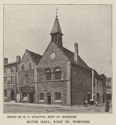 Moyse Hall, Bury St. Edmunds af English Photographer
