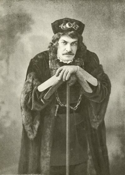 Arthur Bourchier som Jaques (gravering) af English Photographer