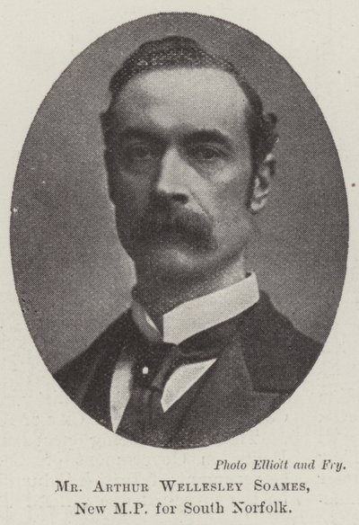 Arthur Wellesley Soames, nyt parlamentsmedlem for South Norfolk af English Photographer