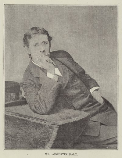 Hr. Augustin Daly af English Photographer