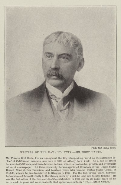 Hr. Bret Harte af English Photographer