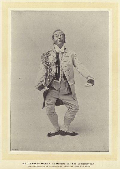 Charles Danby som Roberts i The Lady Slavey af English Photographer