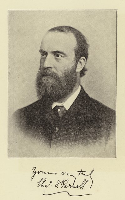 Charles Stewart Parnell, parlamentsmedlem af English Photographer