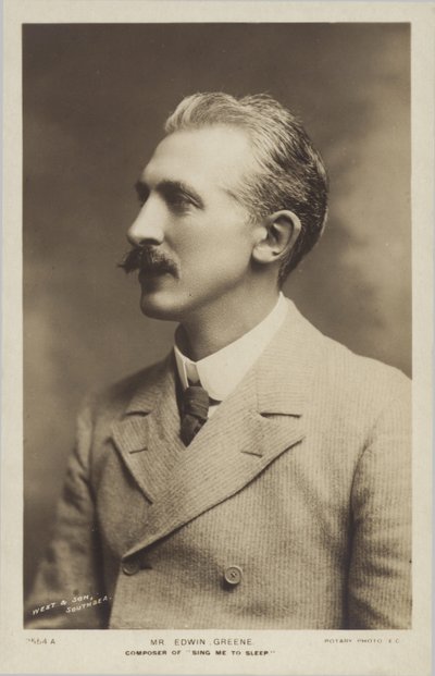 Mr Edwin Greene af English Photographer