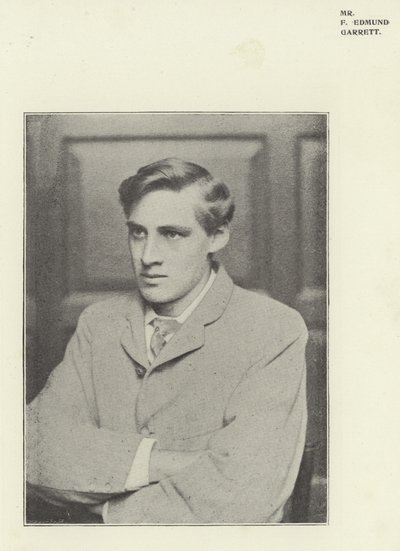 Hr. F Edmund Garrett af English Photographer