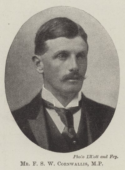 Mr F S W Cornwallis, MP af English Photographer