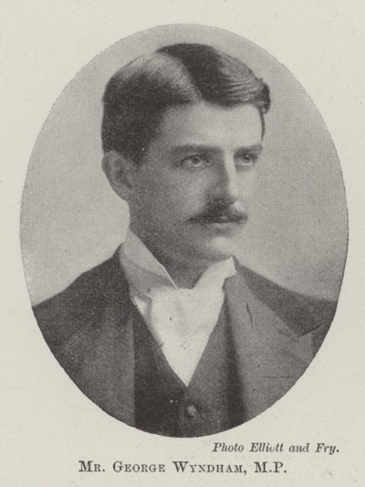 George Wyndham, MP af English Photographer