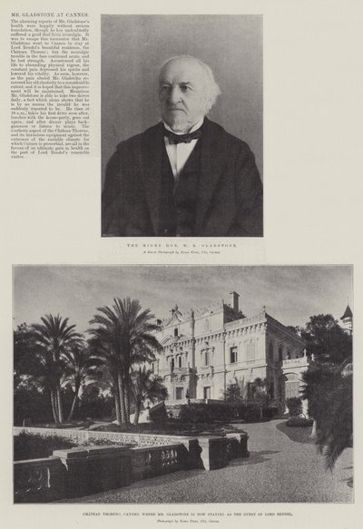 Mr Gladstone i Cannes af English Photographer