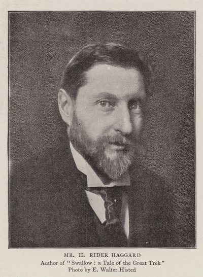 H Rider Haggard, forfatterne til vores nye serie af English Photographer