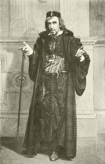Mr Henry Irving som Shylock (dybtryk) af English Photographer