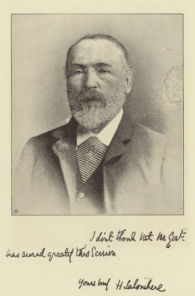 Henry Labouchere, parlamentsmedlem for Northampton og redaktør af Truth af English Photographer