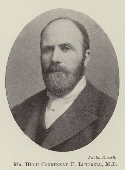 Hugh Courtenay F Luttrell, MP af English Photographer