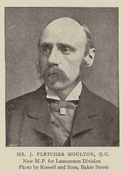 Mr. J Fletcher Moulton, QC af English Photographer
