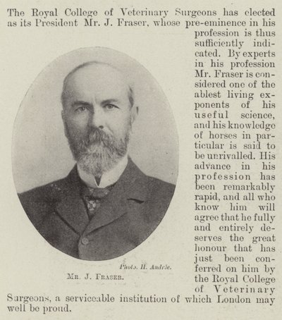 Mr J Fraser af English Photographer