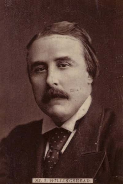 Hr. J. Hollingshead af English Photographer