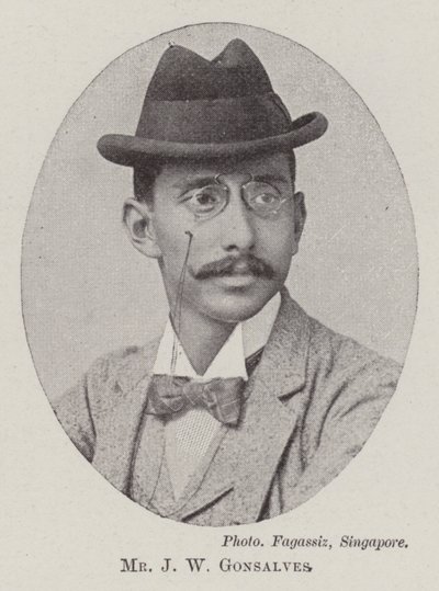 Mr J W Gonsalves af English Photographer