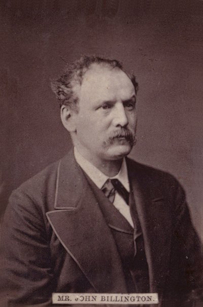 Mr. John Billington af English Photographer